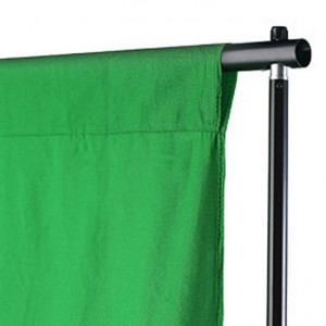 Fundal foto, bumbac, verde, 600 x 300 cm, Chroma Key - Img 4