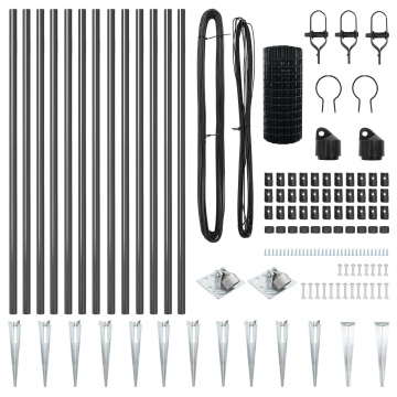 Gard Euro Set de 2 Gri Metal 25 x 1 m Durabil Gard Euro - Img 3