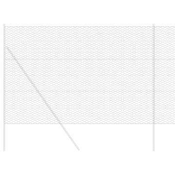 Gard Hexagonal Gri 1.6x10 m Oțel - Img 3