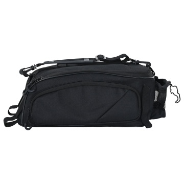 Geanta de bicicletă pentru suport bagaje 12 L Negru 38x21x16 cm - Img 4