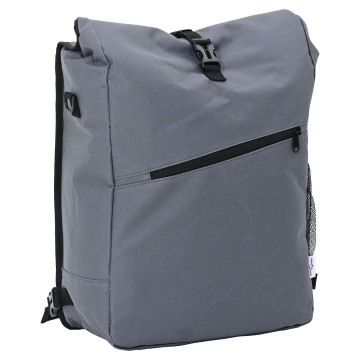Geanta de bicicletă suport 25 L Gri 33x16x48 cm - Img 2