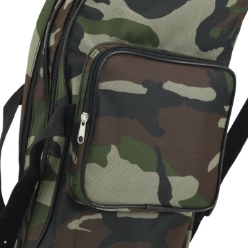 Geantă pentru undiță, verde camuflaj, 160 cm, țesătură oxford - Img 4