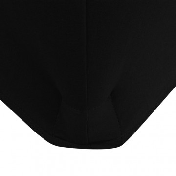 Huse de masă elastice, 2 buc, negru, 183 x 76 x 74 cm - Img 2