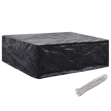 Huse mobilier grădină, 2 buc., 8 ocheți, 250 x 210 x 90 cm - Img 2