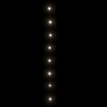 Instalație cu 300 LED-uri, alb rece, 30 m, PVC - Img 4
