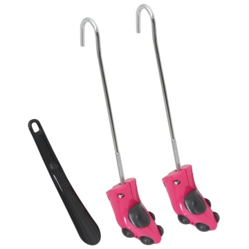 Întinzătoare de cizme cu corn, roz, EU 34-40, plastic - Img 1