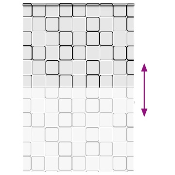 Jaluză cu role de duș cu casetă 160x240cm lățime material 156cm - Img 8