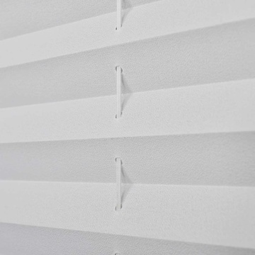 Jaluzea plisse, alb, 40x125 cm, pliuri - Img 6