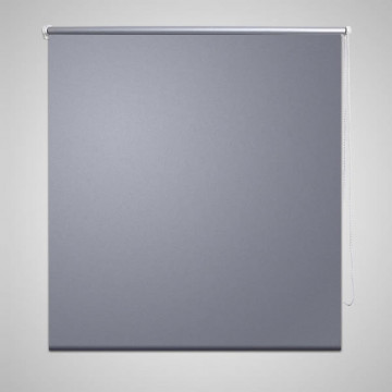 Jaluzea rulabilă opacă, 120 x 175 cm, gri - Img 1