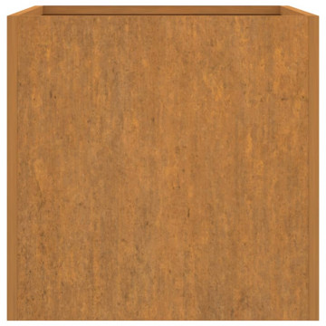 Jardinieră, 62x47x46 cm, oțel corten - Img 5