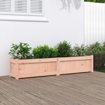 Jardinieră de grădină, 150x31x31 cm, lemn masiv Douglas - Img 1