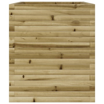 Jardinieră de grădină, 90x60x68,5 cm, lemn de pin impregnat - Img 5