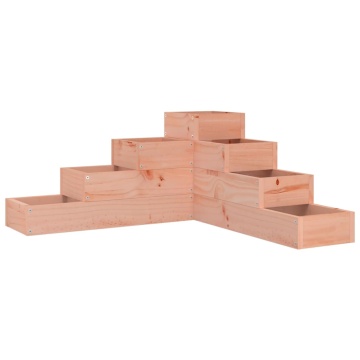 Jardinieră grădină 4 niveluri, 80,5x79x36 cm lemn masiv douglas - Img 2
