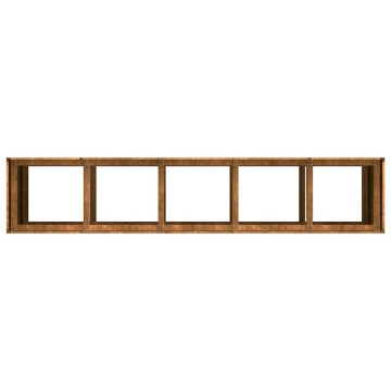 Jardinieră Rusty 200x40x80 cm Oțel pentru intemperii - Img 5