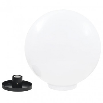 Lampă bol cu LED, sferică, 50 cm, PMMA - Img 6