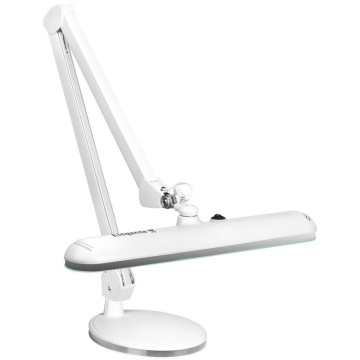 Lampă elegantă de atelier 801 LED cu bază albă standard - Img 1