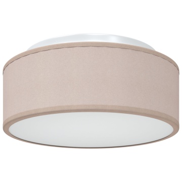 Lămpi de tavan , montate pe plafon, Taupe, Ø 30 cm, cu soclu E27 - Img 2