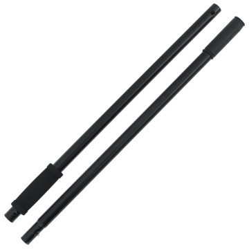 Mâner de furcă, negru, Ø3,5x127,5 cm, oțel - Img 4