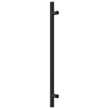 Mânere de dulap, 10 buc., negru, 224 mm, oțel inoxidabil - Img 6
