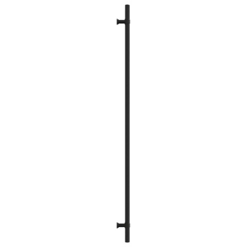 Mânere de dulap, 10 buc., negru, 480 mm, oțel inoxidabil - Img 5