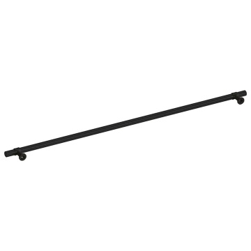 Mânere de dulap, 5 buc., negru, 480 mm, oțel inoxidabil - Img 6