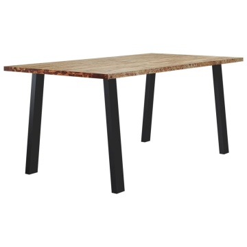Masă, 150x90x75 cm, lemn masiv de acacia - Img 3