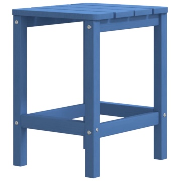 Masă Adirondack de grădină ,albastru aqua, 38x38x46 cm, HDPE - Img 2