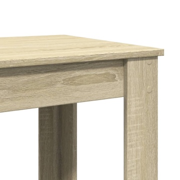 Masă bar, stejar sonoma, 51x50x103,5 cm, lemn prelucrat - Img 6