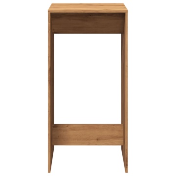 Masă de bar, stejar artizanal, 51x50x103,5 cm, lemn prelucrat - Img 4