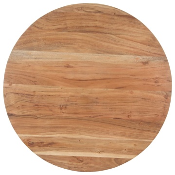 Masă de bucătărie, 80 cm, lemn masiv de acacia - Img 2