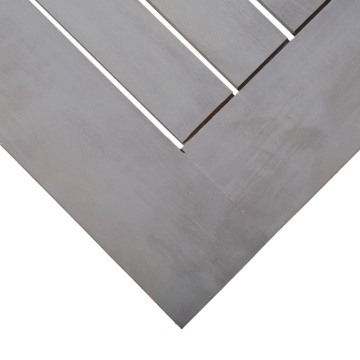 Masă de grădină, gri, 200x100x75 cm, lemn masiv de acacia - Img 7