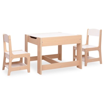 Masă pentru copii cu 2 scaune, MDF - Img 3