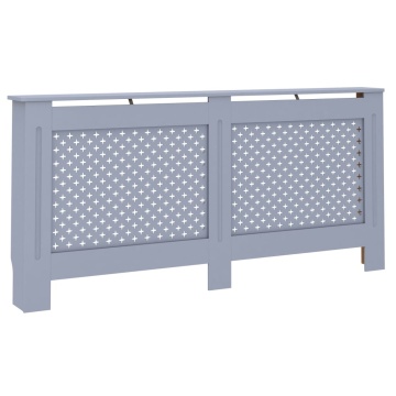 Mască pentru calorifer, antracit, 172 x 19 x 81,5 cm, MDF - Img 2