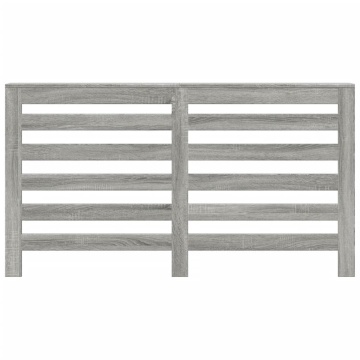 Mască pentru calorifer gri sonoma 149x20x82 cm lemn prelucrat - Img 3
