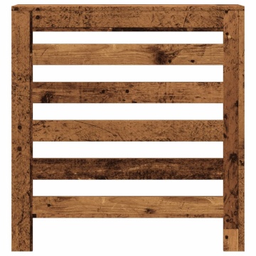 Mască pentru calorifer, lemn vechi, 78x20x82 cm, lemn prelucrat - Img 3