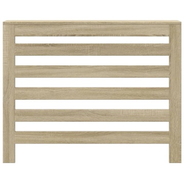 Mască pentru calorifer stejar sonoma 104x20x82cm lemn prelucrat - Img 3