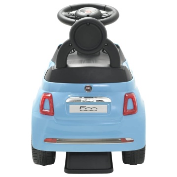 Mașinuță fără pedale Fiat 500 albastru - Img 4