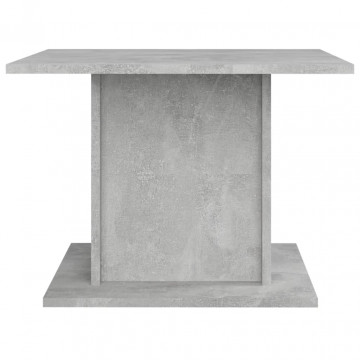 Măsuță de cafea, gri beton, 55,5x55,5x40 cm, PAL - Img 5