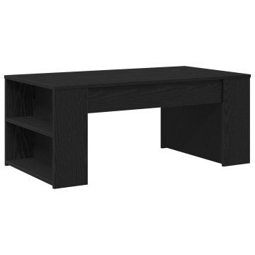 Măsuță de cafea, stejar negru, 102x55x42 cm, lemn prelucrat - Img 2
