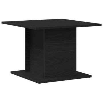 Măsuță de cafea, stejar negru, 55,5x55,5x40 cm, lemn prelucrat - Img 4