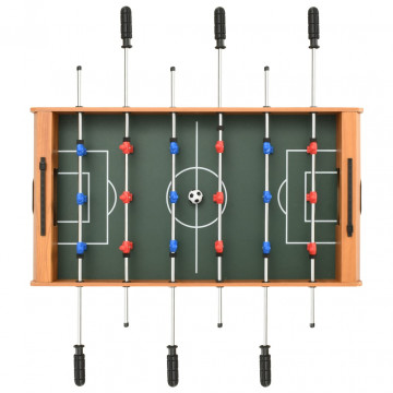 Mini masă de fotbal, 69 x 37 x 62 cm, arțar - Img 4