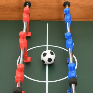 Mini masă de fotbal, 69 x 37 x 62 cm, arțar - Img 6