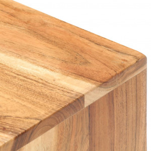 Noptieră, 40x30x50 cm, lemn masiv de acacia - Img 5