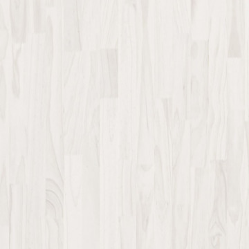Noptieră, alb, 60x36x64 cm, lemn masiv de pin - Img 7