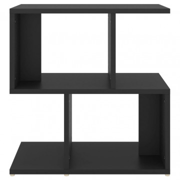 Noptiere, 2 buc., negru, 50x30x51,5 cm, PAL - Img 9