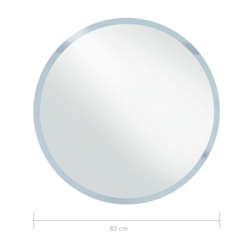Oglindă cu LED de baie, 80 cm - Img 11