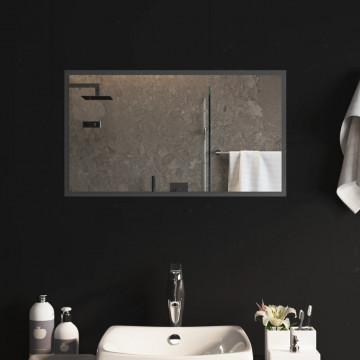 Oglindă de baie cu LED, 40x70 cm - Img 4