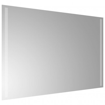 Oglindă de baie cu LED, 90x60 cm - Img 4