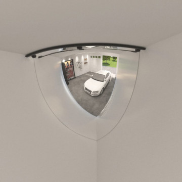 Oglinzi de trafic sfert de cupolă, 2 buc., Ø80 cm, acril - Img 1