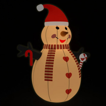 Om de zăpadă gonflabil cu LED-uri, 360 cm - Img 2